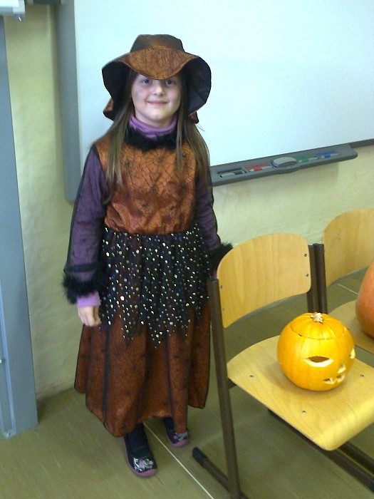 Halloween ve třetích třídách 2011