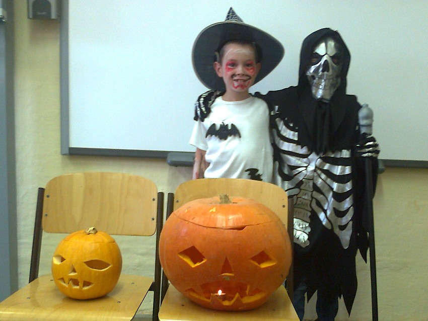 Halloween ve třetích třídách 2011