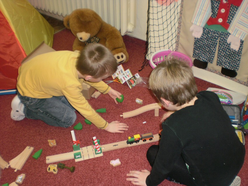 Vánoce a Den hraček v družině